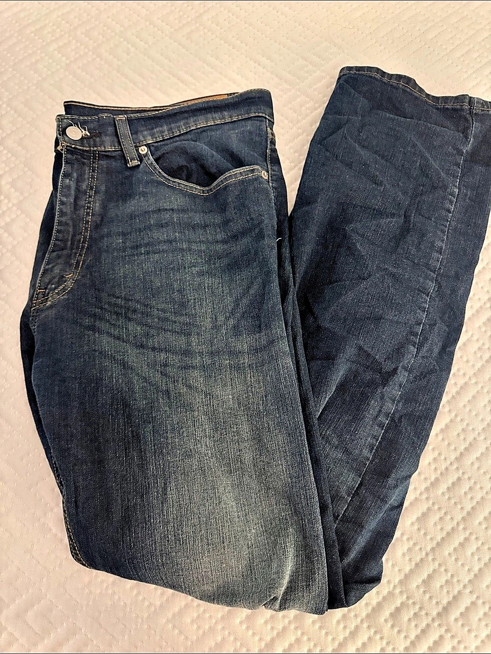 Levi Strauss & Co. 505. Straight Leg Jeans Waist 36 L34 Blue